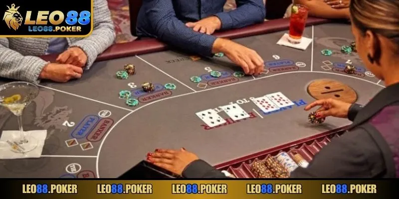 Baccarat Leo88 so điểm các cửa và đặt cược linh hoạt