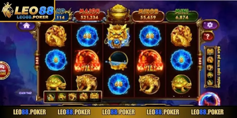 Game kho báu tứ linh cực kỳ hot hit thời điểm hiện tại