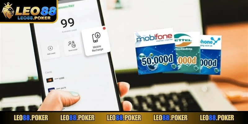 Thẻ cào - Hình thức nạp tiền phổ biến được ưa chuộng